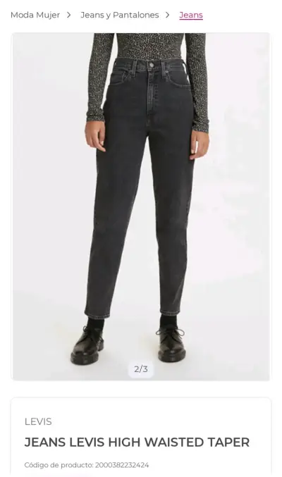 Jeans Levi's Mujer 38 - miniatura 4