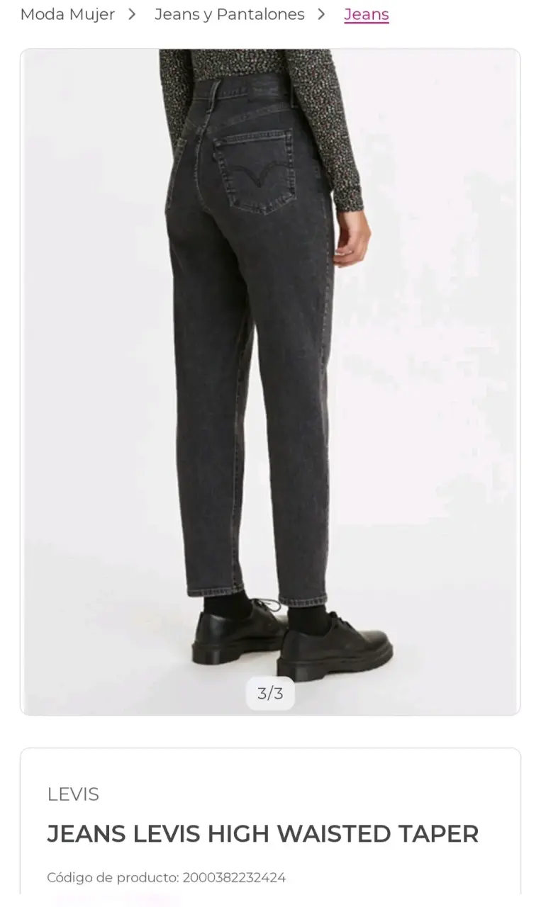 Jeans Levi's Mujer 38 - 5