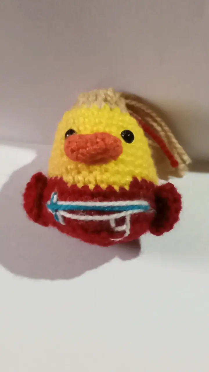 Muñeco tejido de patito Haaland - 1