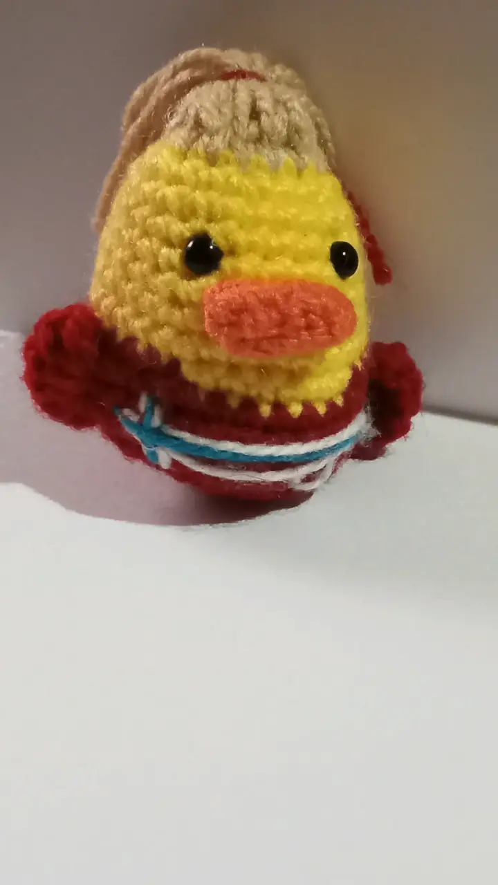 Muñeco tejido de patito Haaland - 2