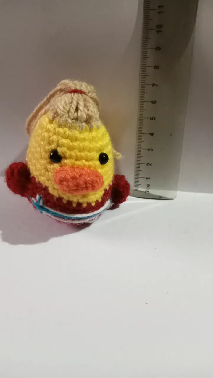 Muñeco tejido de patito Haaland - 4