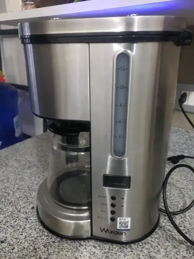 Cafetera eléctrica Wurden de acero inoxidable - miniatura 1