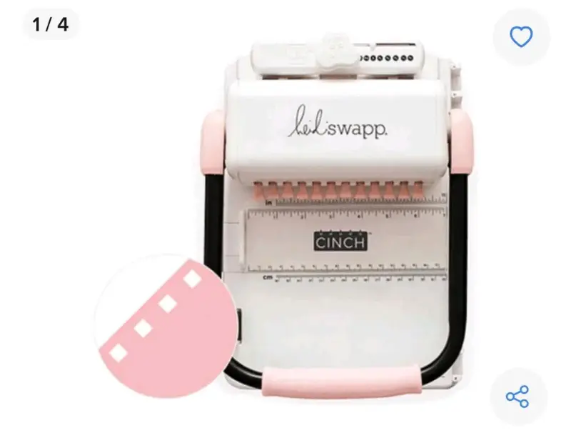 Encuadernadora Heidi Swapp Cinch para manualidades