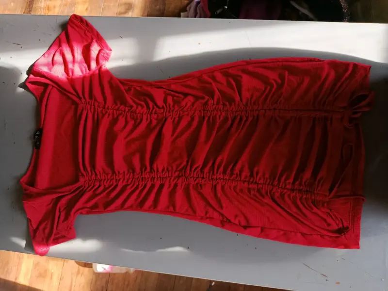 Vestido largo gris casual para mujer - 5