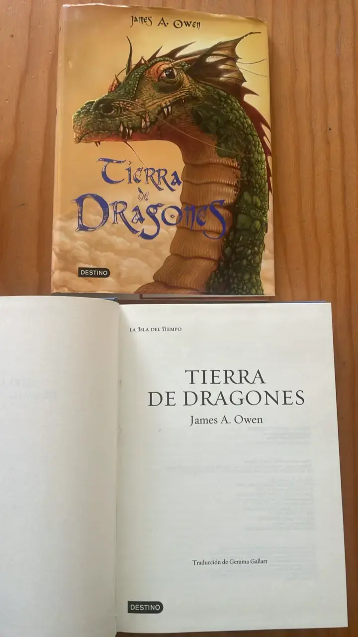 Libro 'Tierra de Dragones' de James A. Owen - 2
