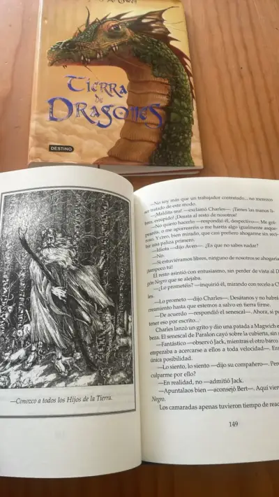 Libro 'Tierra de Dragones' de James A. Owen - miniatura 3