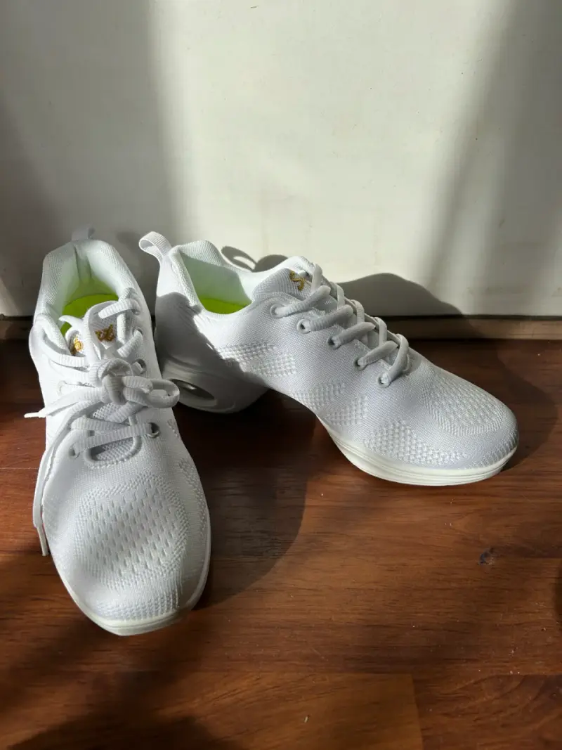 Zapatillas de baile blancas - 1