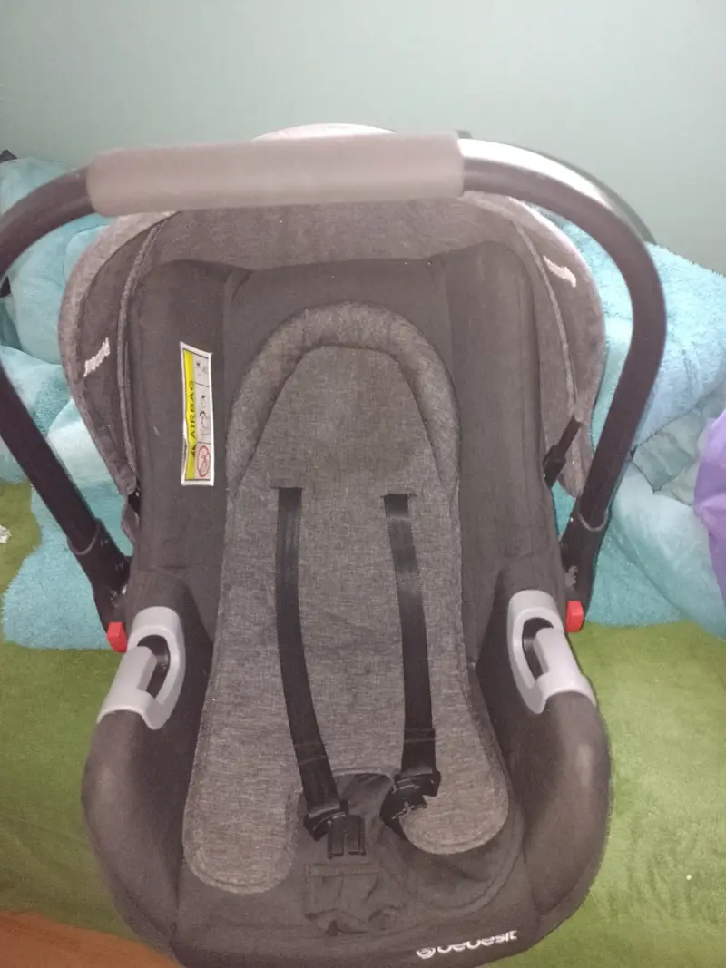 Silla de auto para bebé Bebesit gris - 1