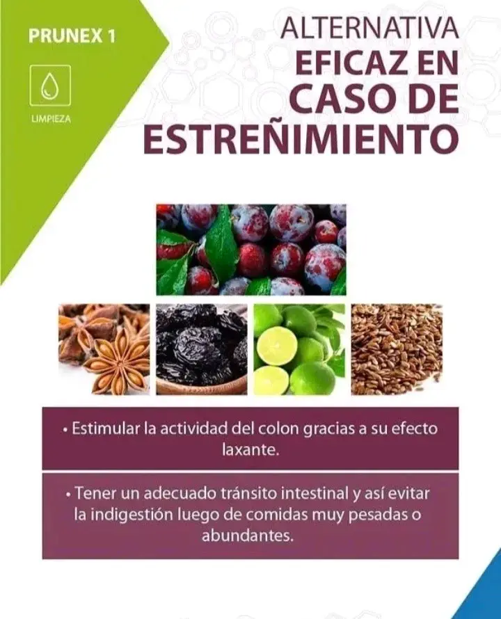 Prunex 1 desintoxicante de colon y estreñimiento - 3