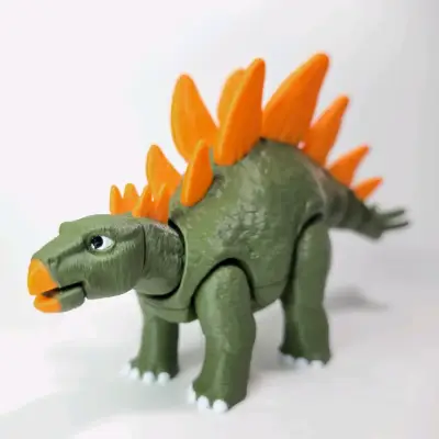Dinosaurio Stegosaurus Articulado 22 Cm - miniatura 1