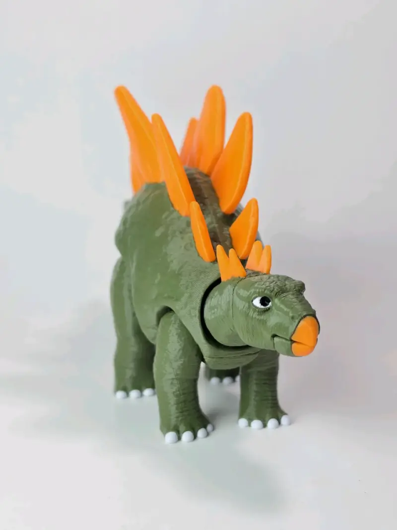 Dinosaurio Stegosaurus Articulado 22 Cm - 2