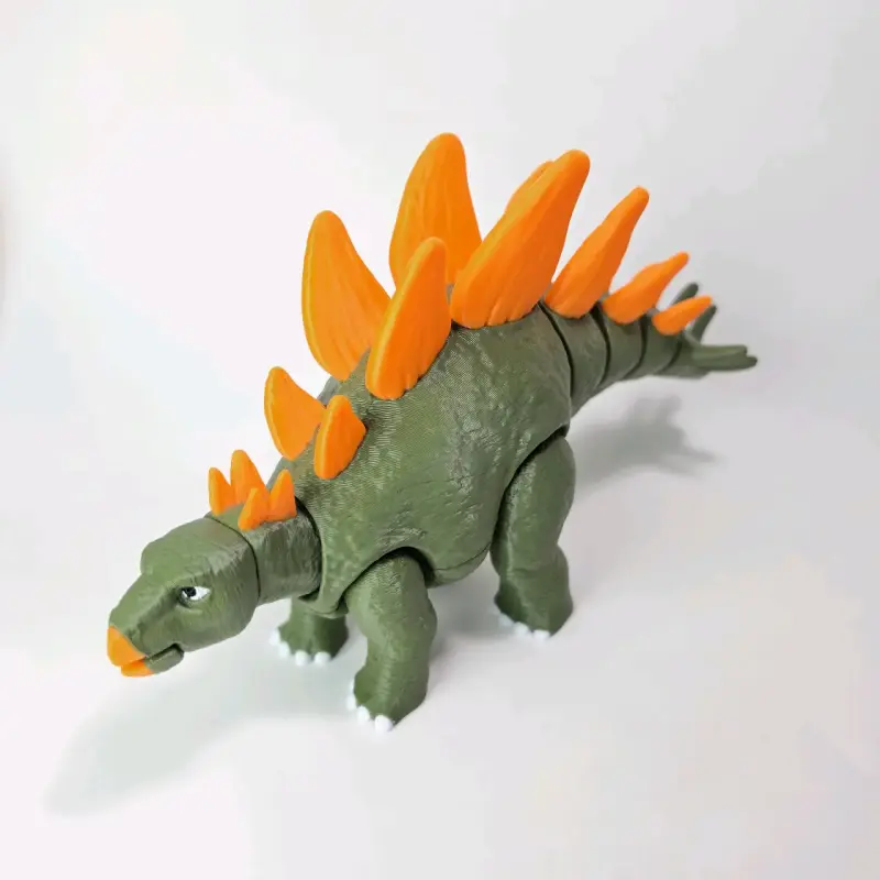 Dinosaurio Stegosaurus Articulado 22 Cm - 4
