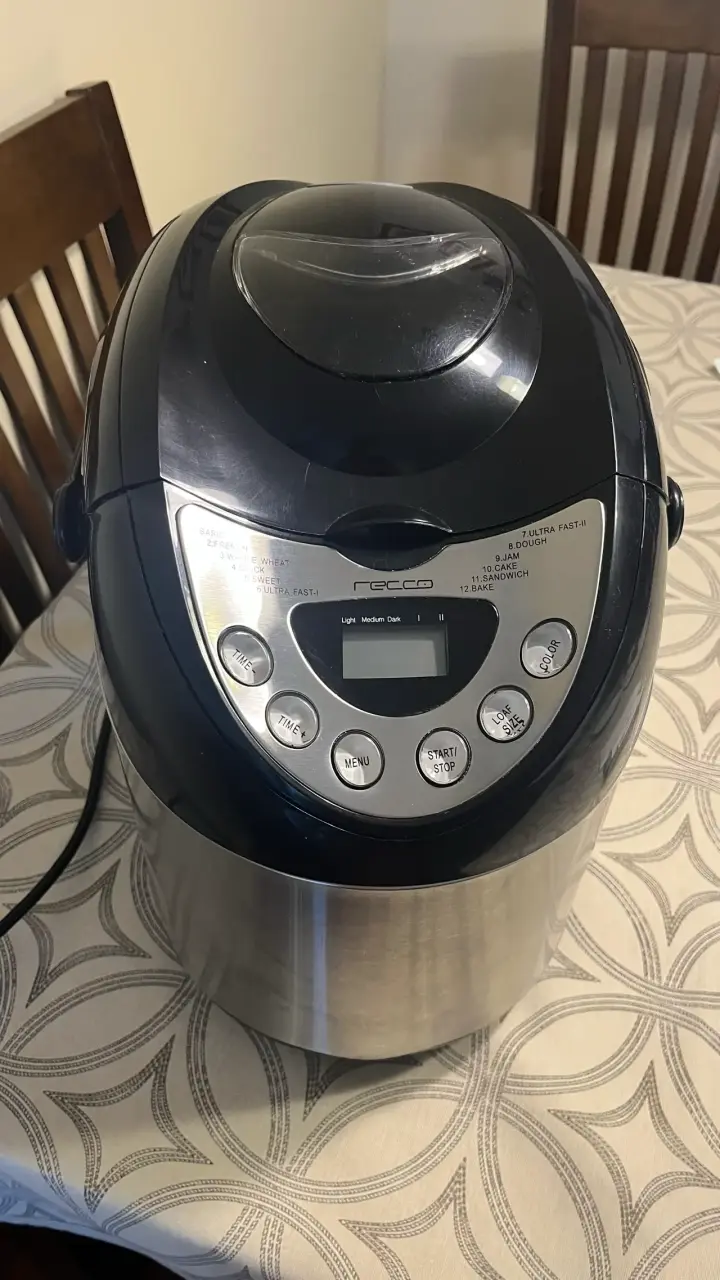 Máquina para hacer pan Recco RMP-1129S - 2