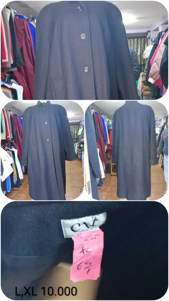 Abrigo negro CXF talla XL - 1