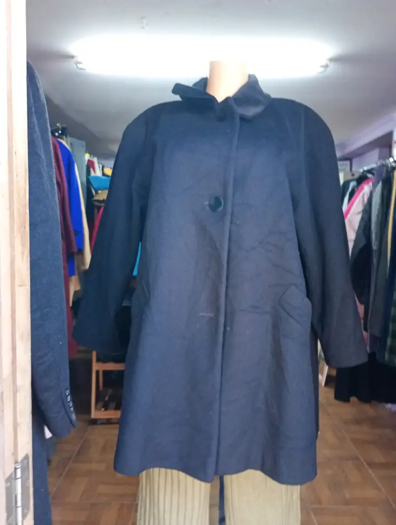 Abrigo negro CXF talla XL - 5