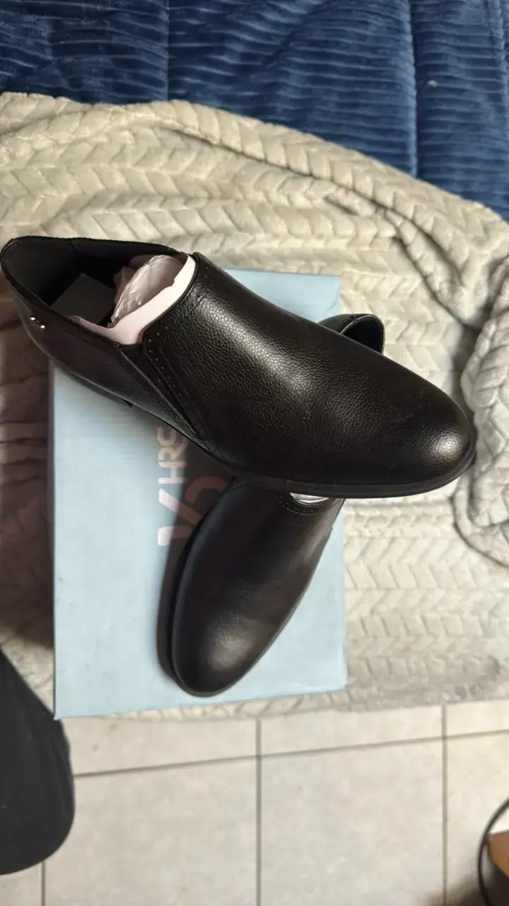 Zapatos formales negros de cuero para hombre - 2