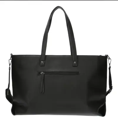 Bolso negro Hush Puppies elegante y espacioso - miniatura 3