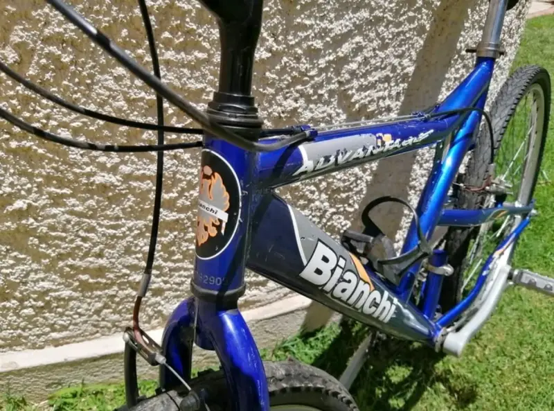 Bicicleta Bianchi azul para montaña - 2