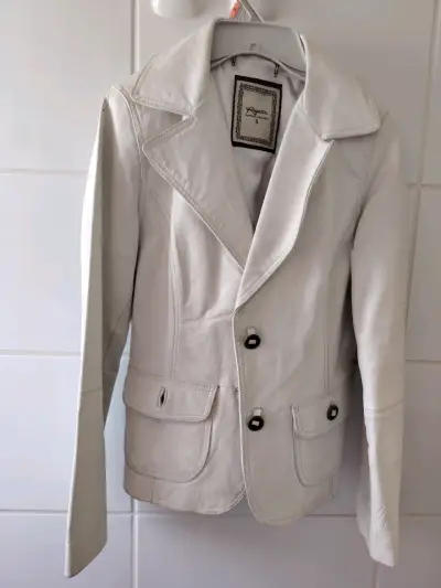 Blazer blanco de mujer Regatta cuero - miniatura 1