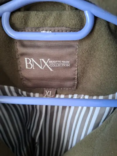 Abrigo verde oliva BNX para mujer - miniatura 2