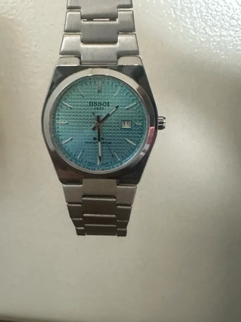 Reloj Tissot 1853 automático azul acero - 3