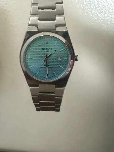 Reloj Tissot 1853 automático azul acero - miniatura 3