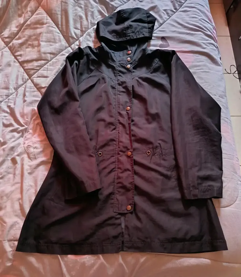 Chaqueta de felpa con capucha y estampado animal - 5