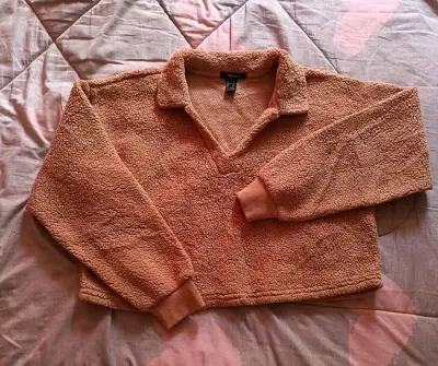 Chaqueta de felpa con capucha y estampado animal - miniatura 6