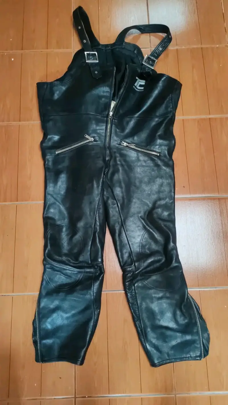 Jardinera de cuero para motociclista - 2