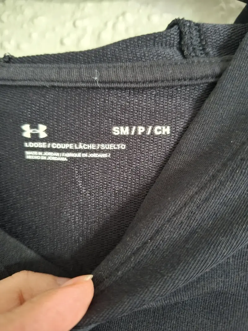Polerón Under Armour azul con capucha talla s - 2