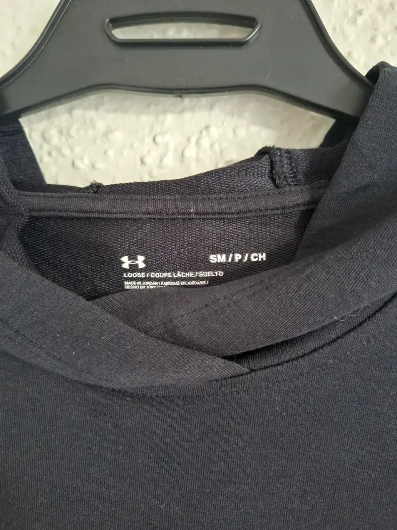 Polerón Under Armour azul con capucha talla s - 3