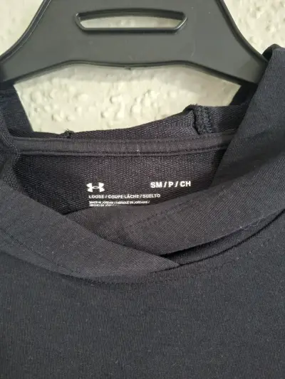Polerón Under Armour azul con capucha talla s - miniatura 3