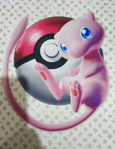 Tapete original Mew Scarlet & Violet 151 - miniatura 3