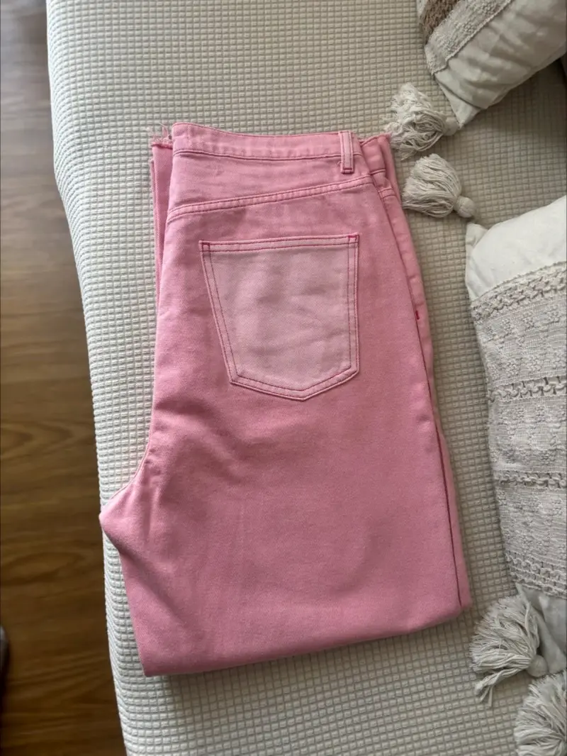 Jeans rosados Zara para mujer - 2