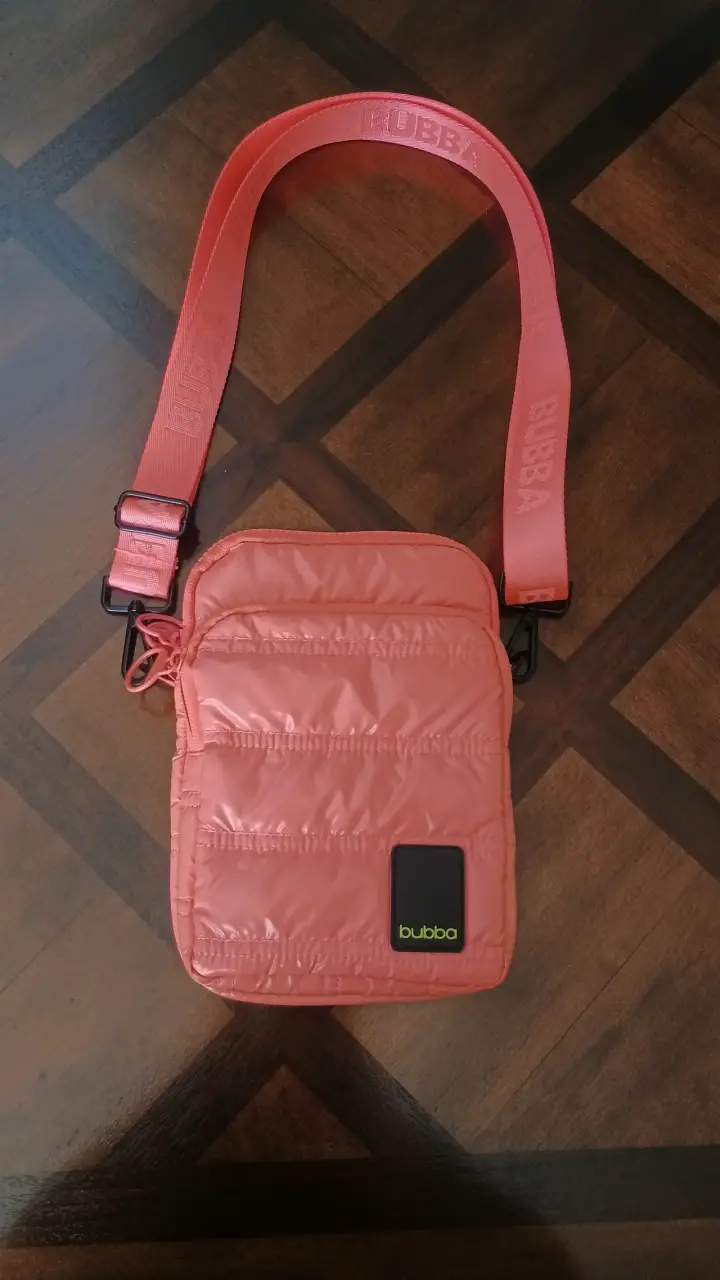 Bandolera Bubba coral acolchada - 1