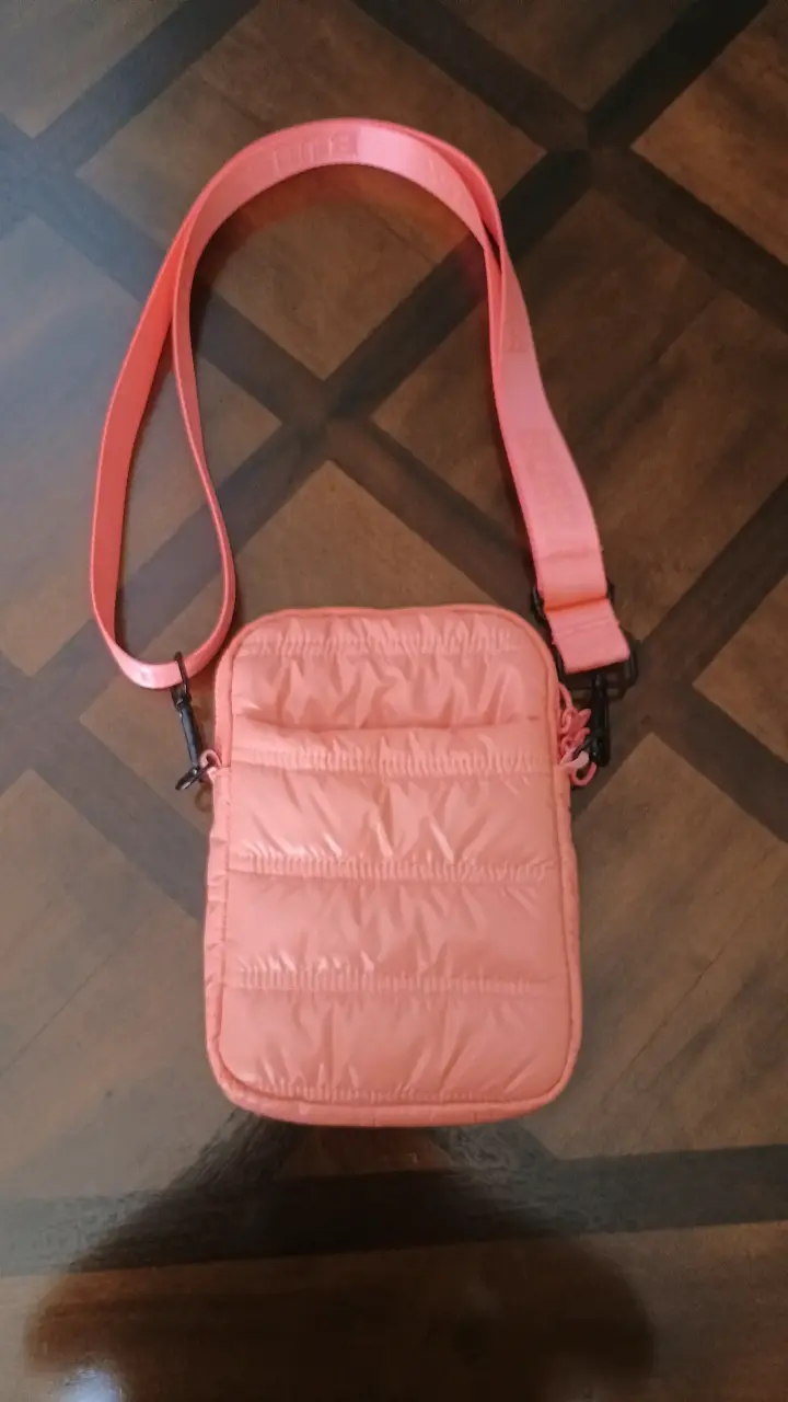 Bandolera Bubba coral acolchada - 2