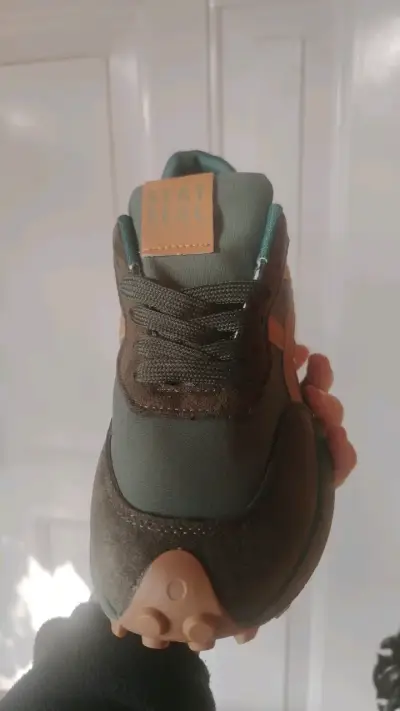 Zapatillas deportivas Stay Real verde y marrón - miniatura 2