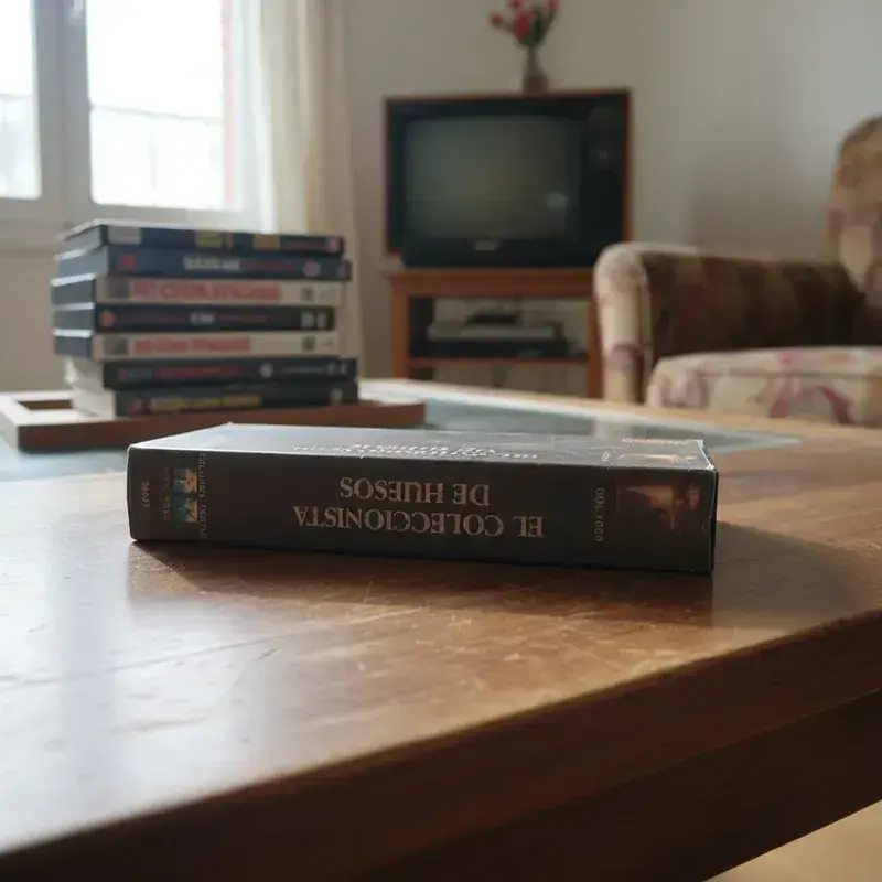 VHS El Coleccionista de Huesos película clásica - 3