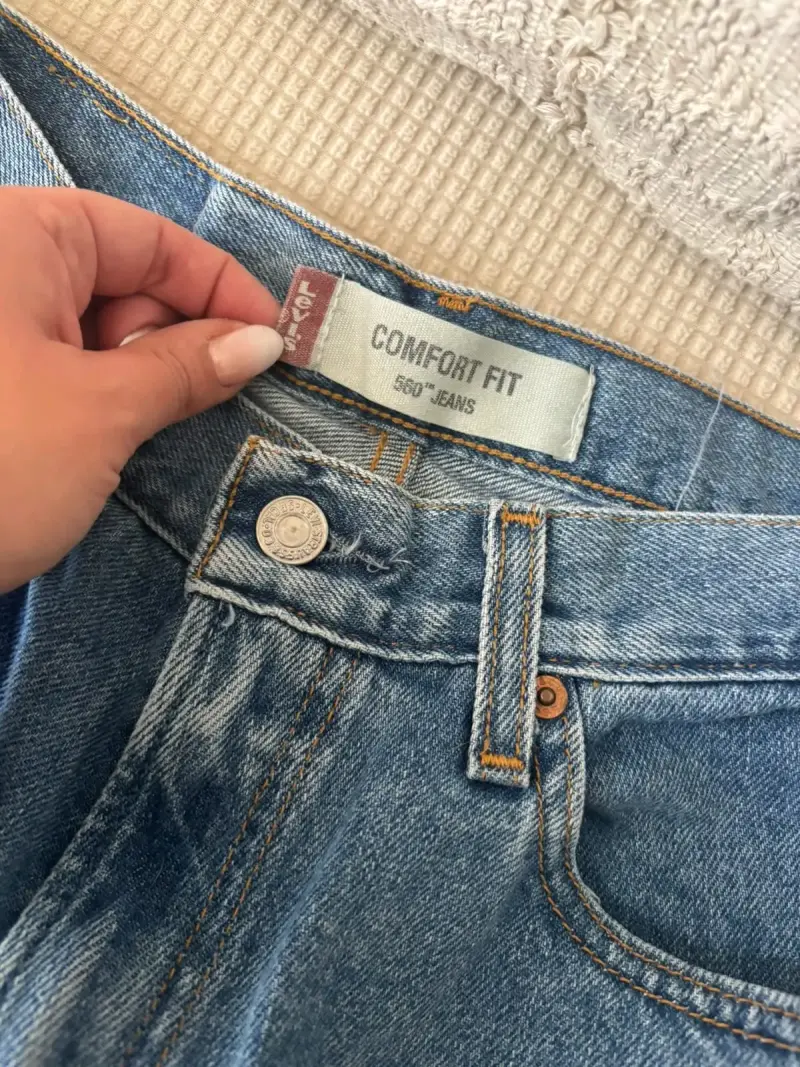 Jeans Levi's 560 Talla W32 L30Comfort Fit azul - 1