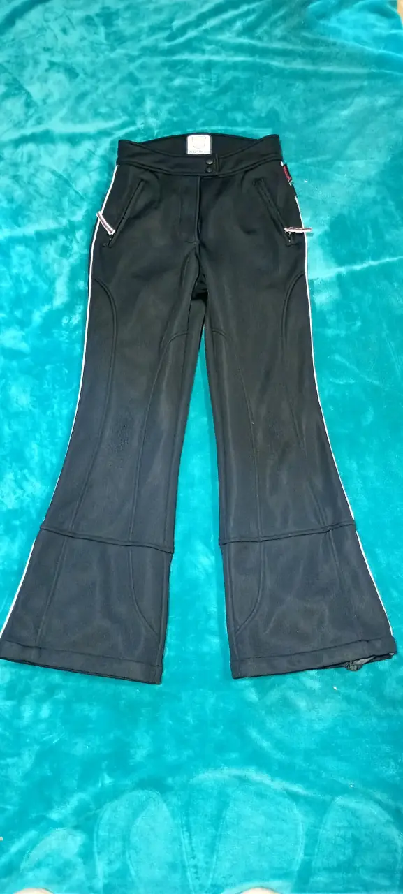 Pantalon térmico negros con cierre