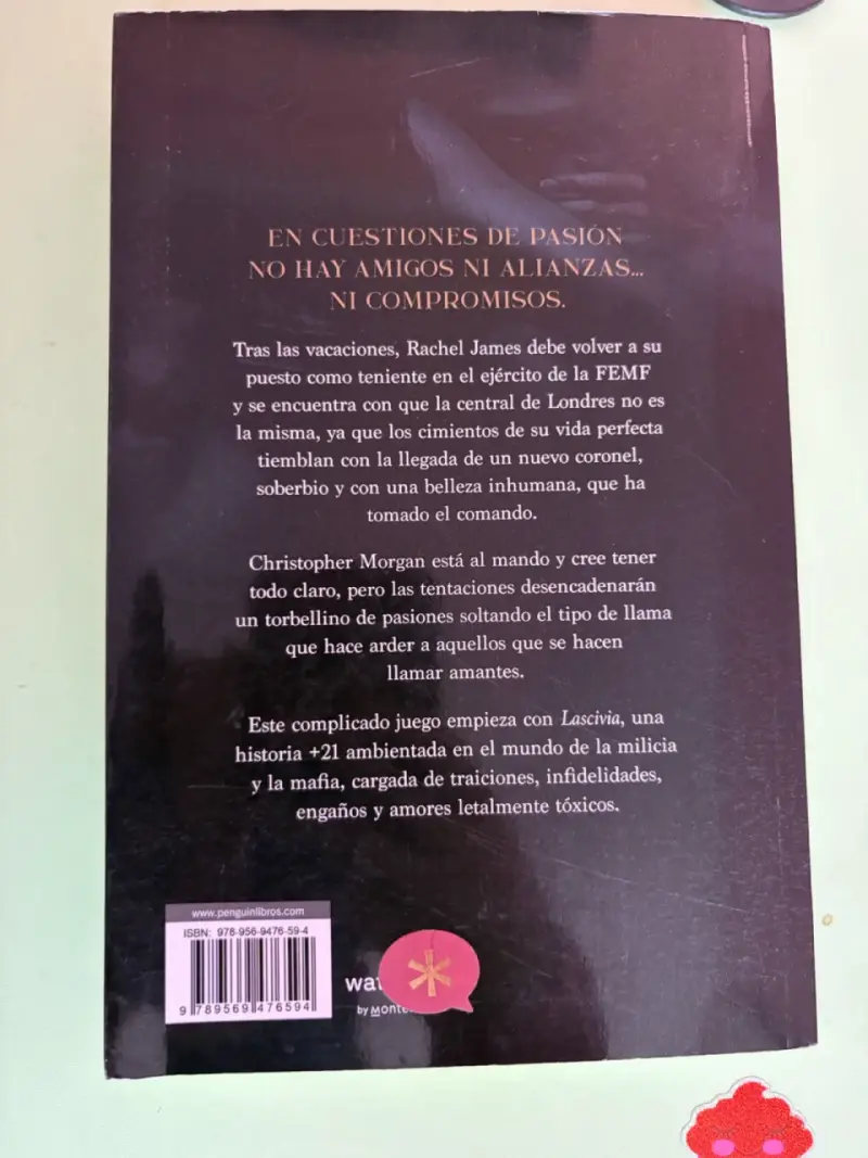 Libro 'Lascivia' de Eva Muñoz - Tapa blanda - 2