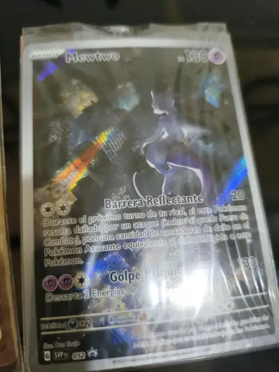 151 ultra premium colección Mew y Mewtwo holograf - miniatura 3