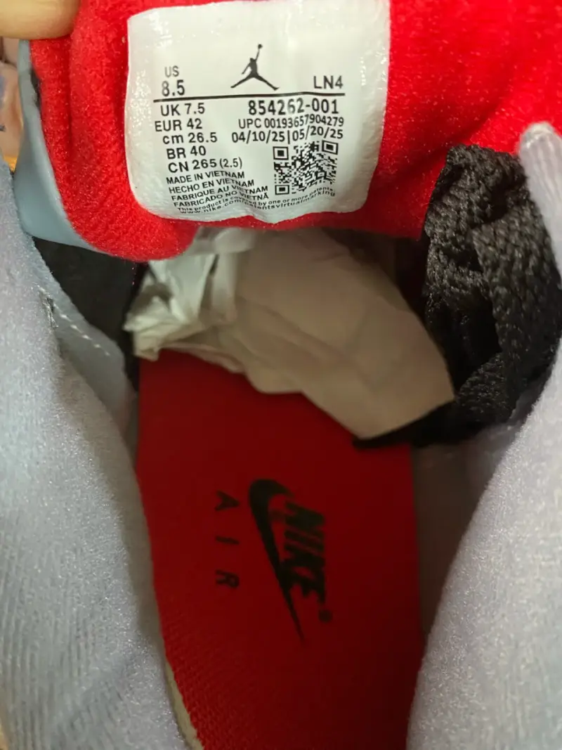 Jordan Air Jordan 3 Retro OG Black Cement - 5