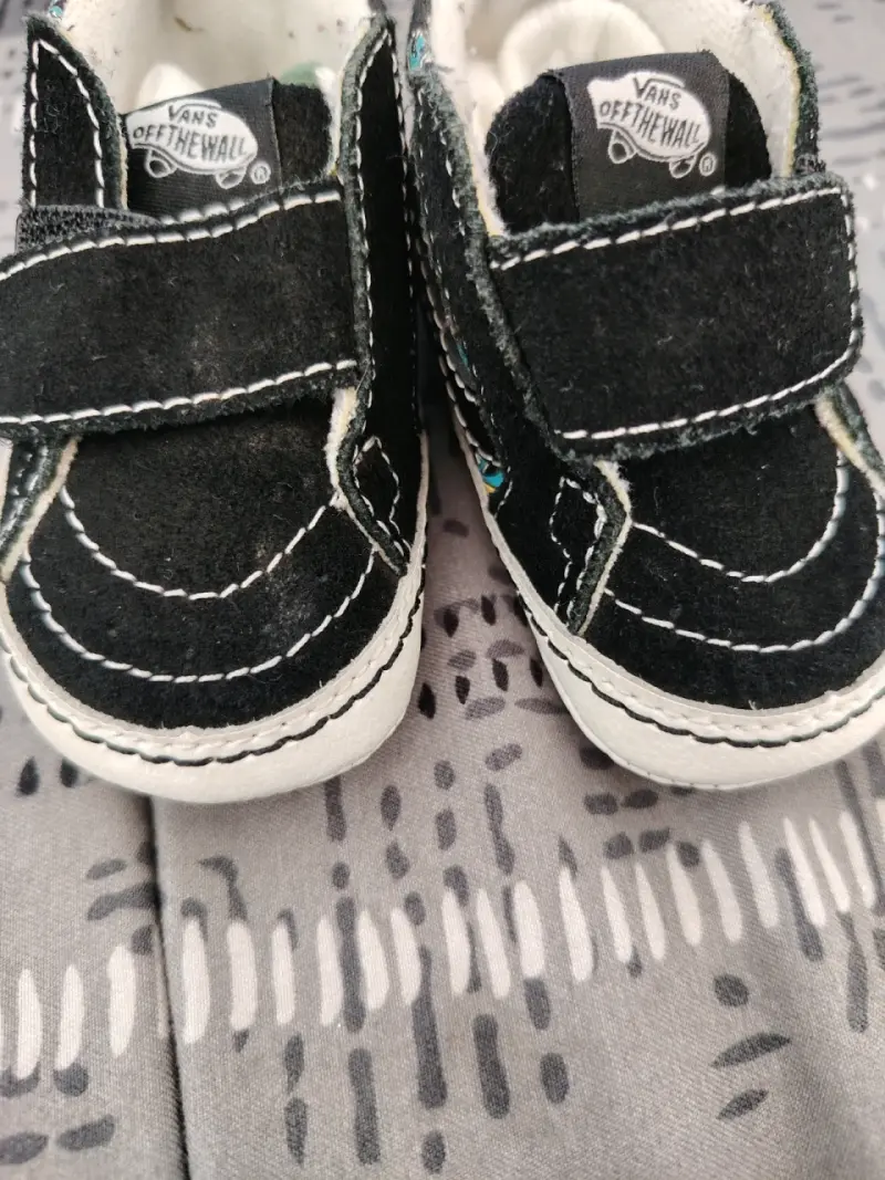 Zapatillas Vans negras para bebé - 1
