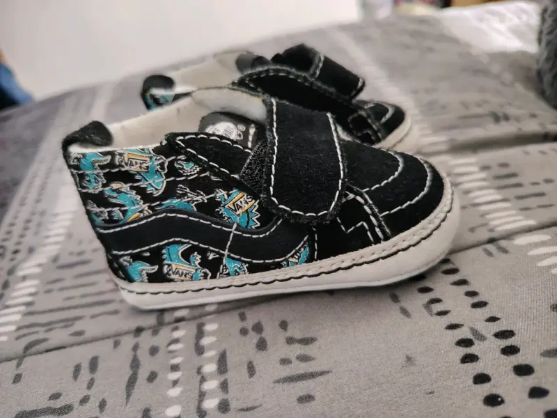 Zapatillas Vans negras para bebé - 2