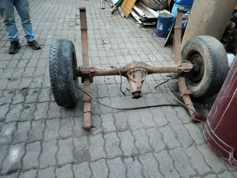 Eje para carro de arrastre - 2