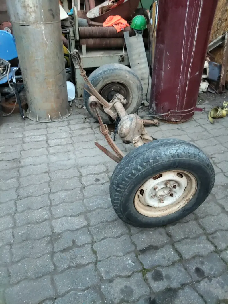 Eje para carro de arrastre - 3