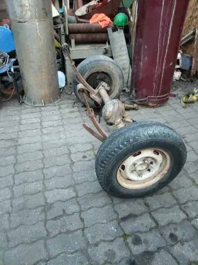 Eje para carro de arrastre - miniatura 3