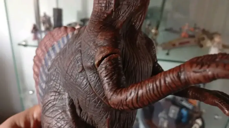 Spinosaurus Goma Jurassic Park 3 con detalles - 3