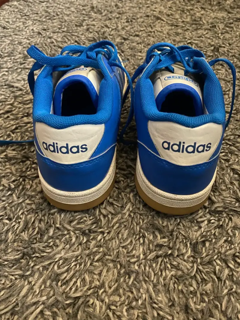 Zapatillas Adidas azules y blancas talla 36,5 - 3